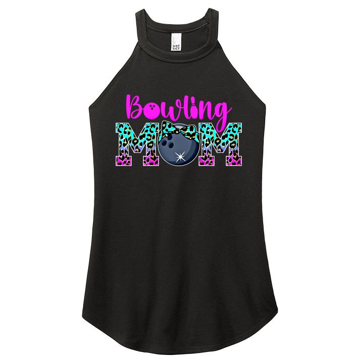 Bowling Mom Bowling Mama Of A Bowler Mother Funny Gift Women's Perfect Tri Rocker Tank