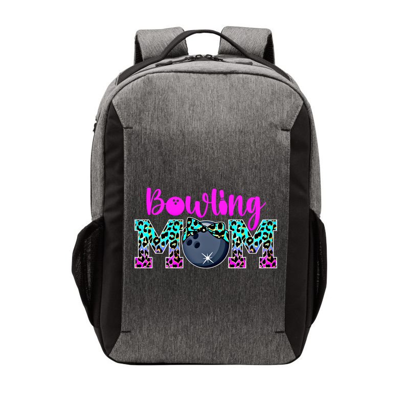 Bowling Mom Bowling Mama Of A Bowler Mother Funny Gift Vector Backpack