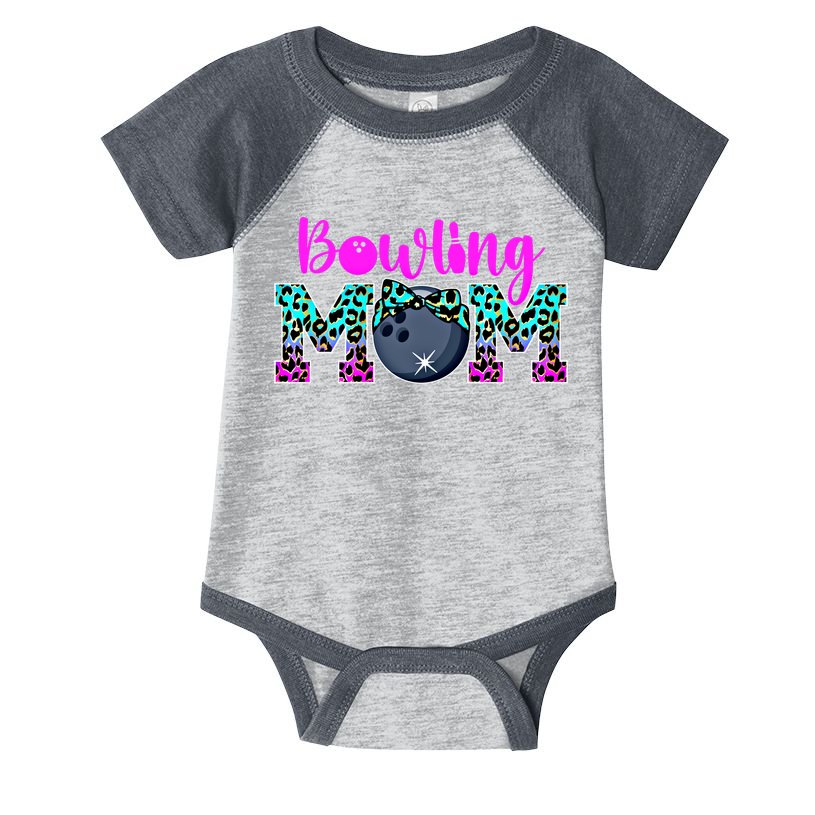 Bowling Mom Bowling Mama Of A Bowler Mother Funny Gift Infant Baby Jersey Bodysuit
