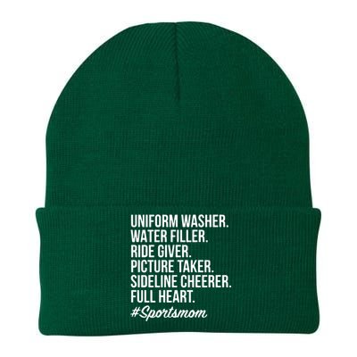 Baseball Mom Knit Cap Winter Beanie