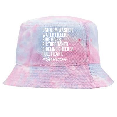 Baseball Mom Tie-Dyed Bucket Hat