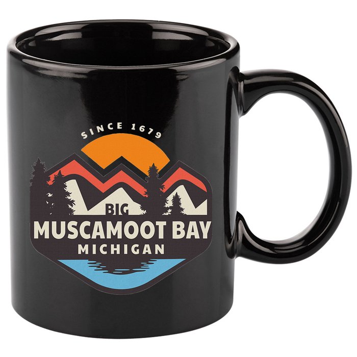 Big Muscamoot Bay 11oz C Handle Ceramic Mug