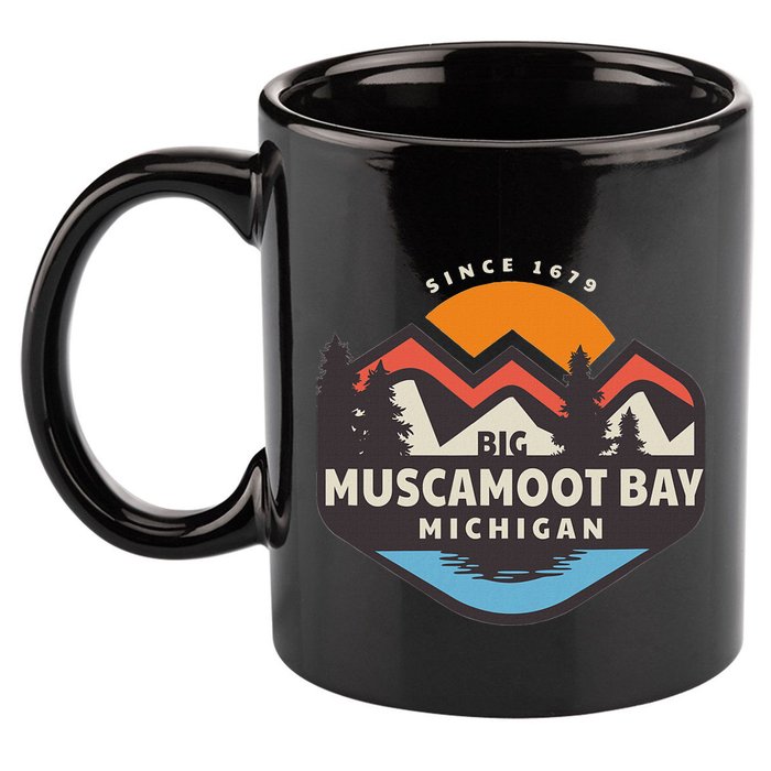 Big Muscamoot Bay 11oz C Handle Ceramic Mug