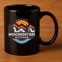 Big Muscamoot Bay 11oz C Handle Ceramic Mug