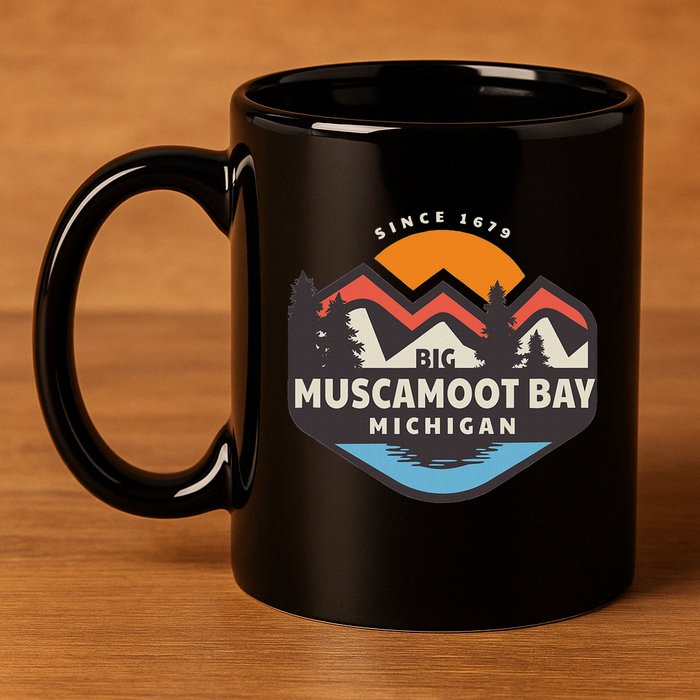 Big Muscamoot Bay 11oz C Handle Ceramic Mug