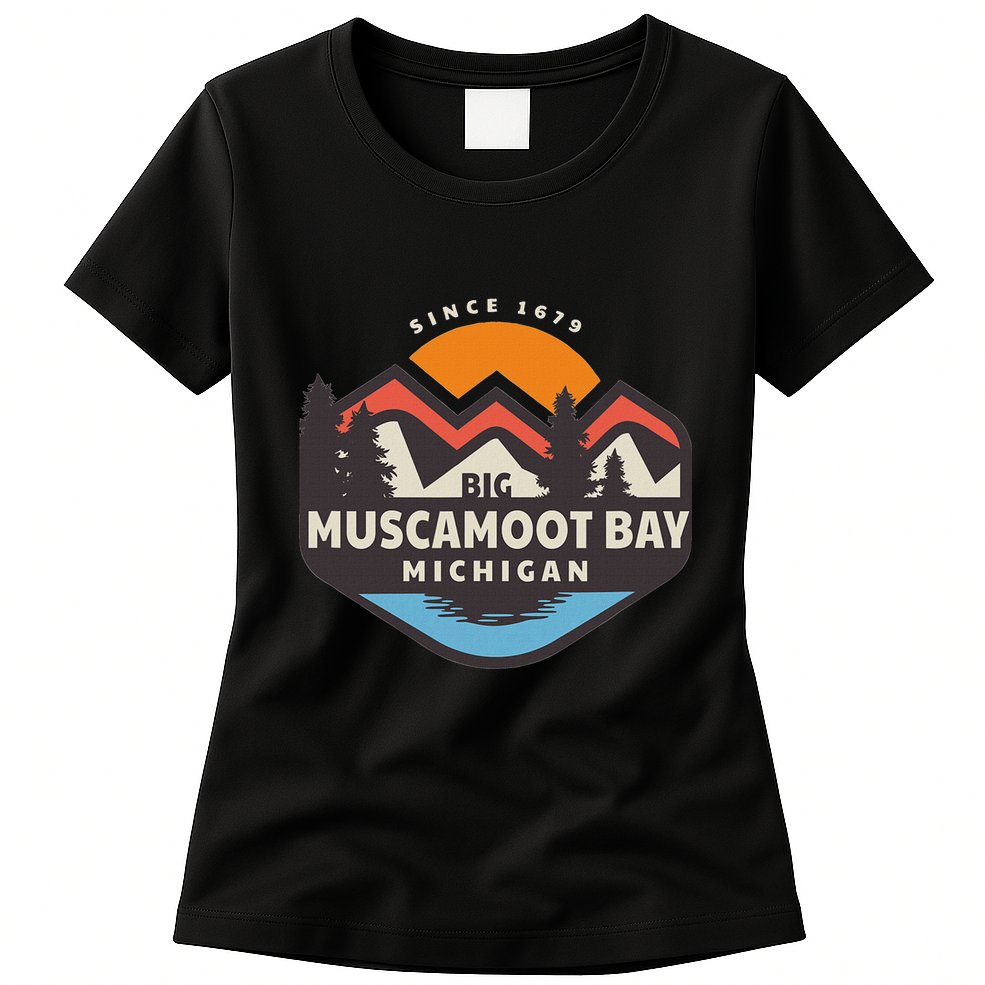 Big Muscamoot Bay Womens T-Shirt