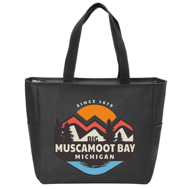 Big Muscamoot Bay Zip Tote Bag