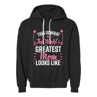 Best Mom Best Mother Garment-Dyed Fleece Hoodie