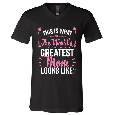 Best Mom Best Mother V-Neck T-Shirt