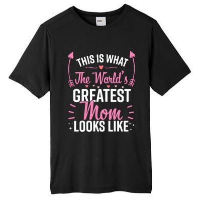 Best Mom Best Mother Tall Fusion ChromaSoft Performance T-Shirt