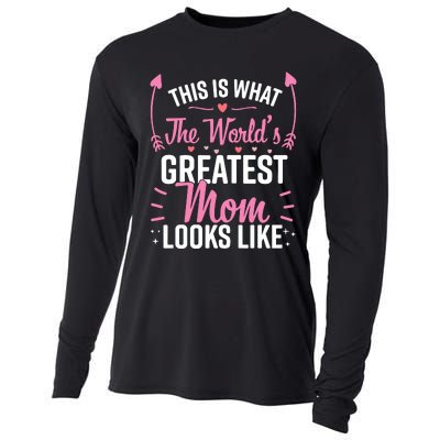 Best Mom Best Mother Cooling Performance Long Sleeve Crew