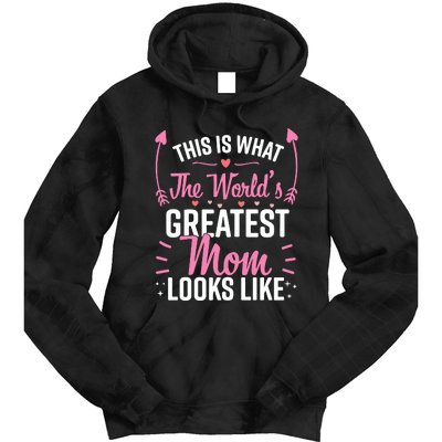 Best Mom Best Mother Tie Dye Hoodie