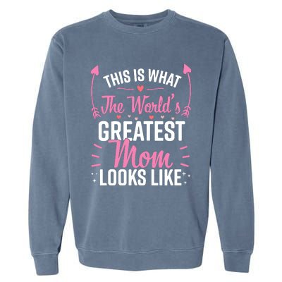 Best Mom Best Mother Garment-Dyed Sweatshirt