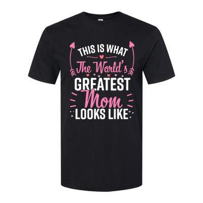 Best Mom Best Mother Softstyle CVC T-Shirt