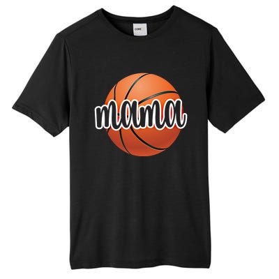 Basketball Mama Basketball Mom Of A Basketball Player Gift Tall Fusion ChromaSoft Performance T-Shirt