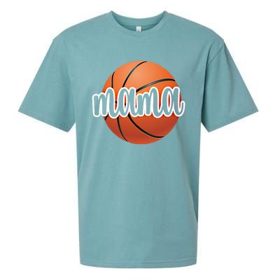 Basketball Mama Basketball Mom Of A Basketball Player Gift Sueded Cloud Jersey T-Shirt