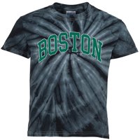 Boston Massachusetts Kids Tie-Dye T-Shirt