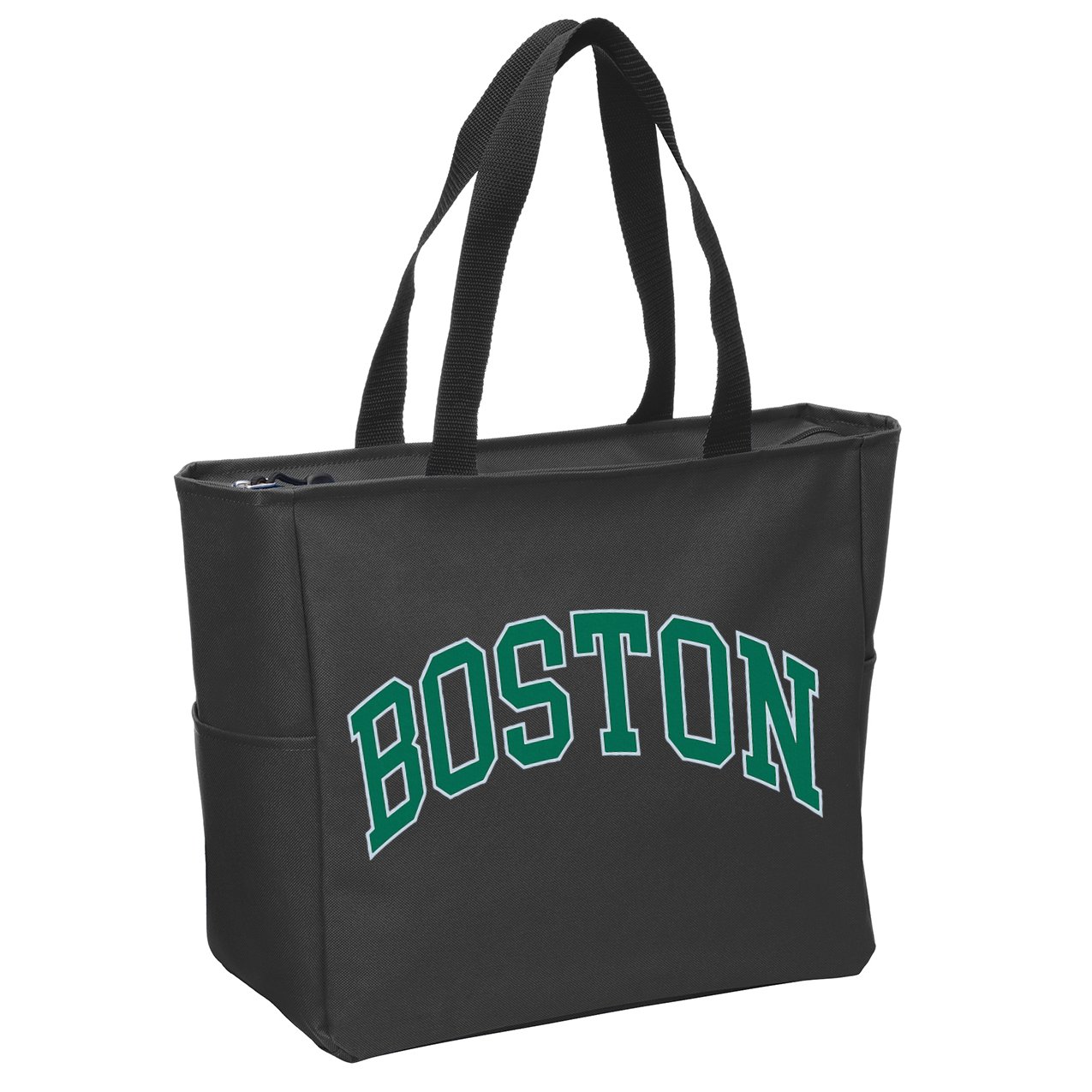 Boston Massachusetts Zip Tote Bag