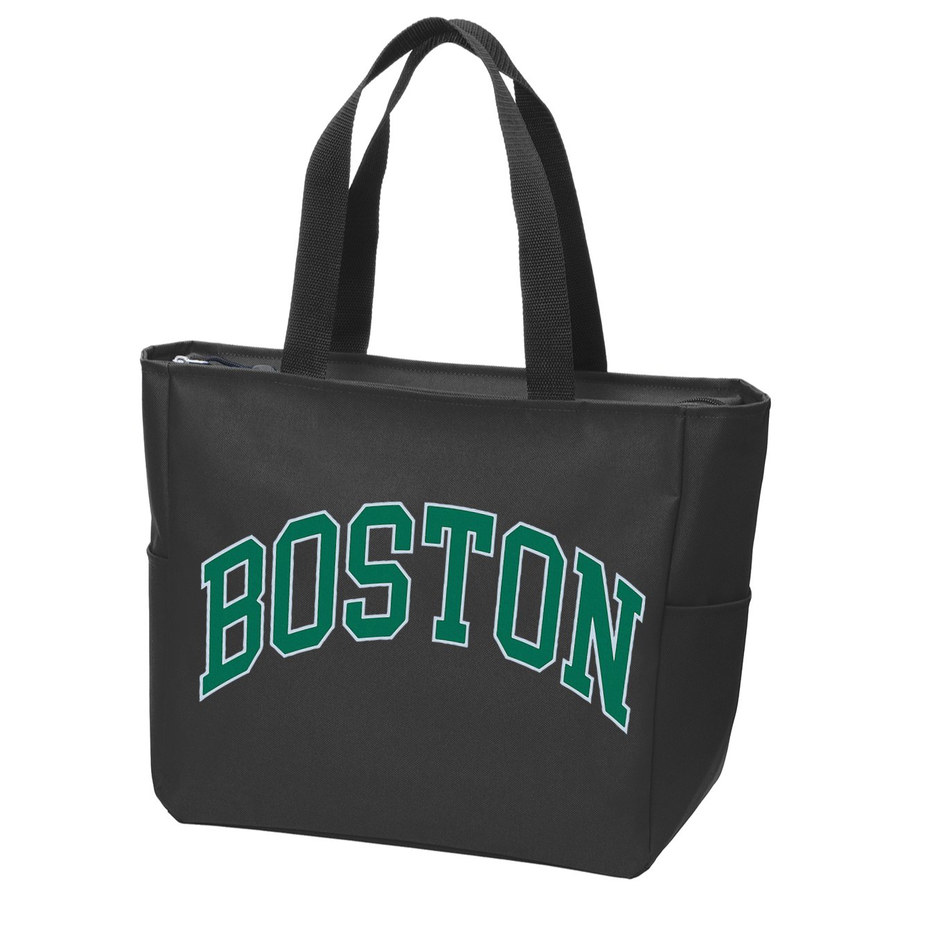 Boston Massachusetts Zip Tote Bag