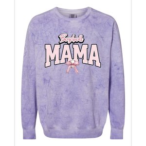 Baseball Mama Baseball Lover Team Family Colorblast Crewneck Sweatshirt