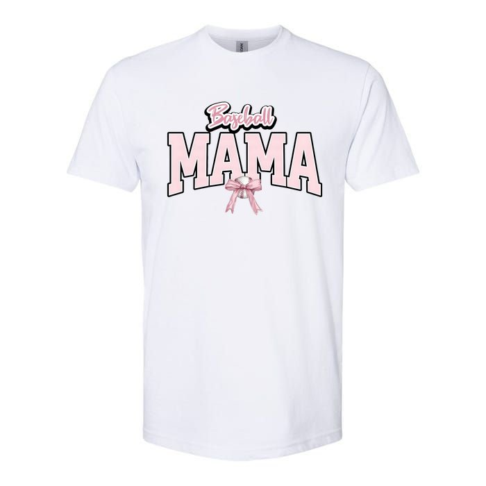 Baseball Mama Baseball Lover Team Family Softstyle CVC T-Shirt