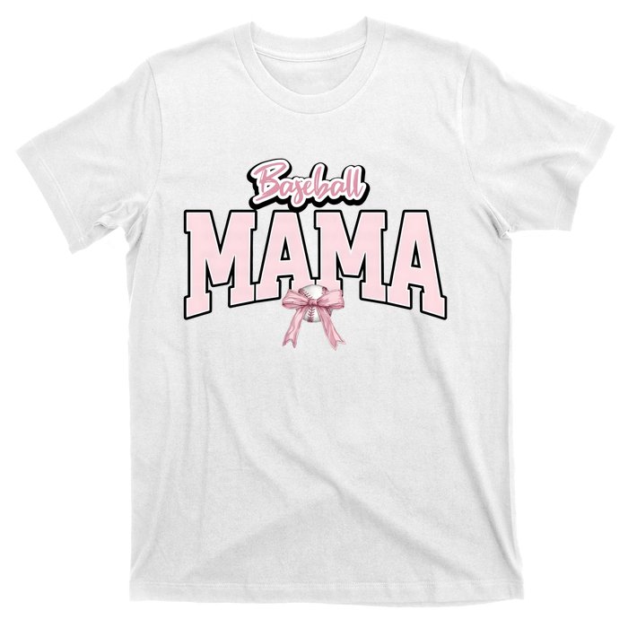 Baseball Mama Baseball Lover Team Family T-Shirt