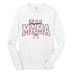 Baseball Mama Baseball Lover Team Family Tall Long Sleeve T-Shirt