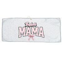 Baseball Mama Baseball Lover Team Family Large Microfiber Waffle Golf Towel