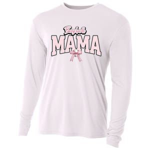 Baseball Mama Baseball Lover Team Family Cooling Performance Long Sleeve Crew