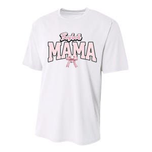 Baseball Mama Baseball Lover Team Family Performance Sprint T-Shirt