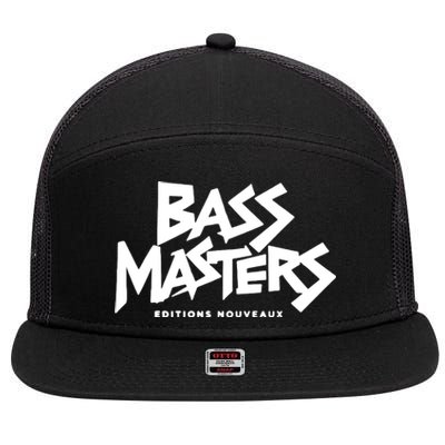 Bass Master 7 Panel Mesh Trucker Snapback Hat