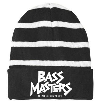 Bass Master Striped Beanie with Solid Band