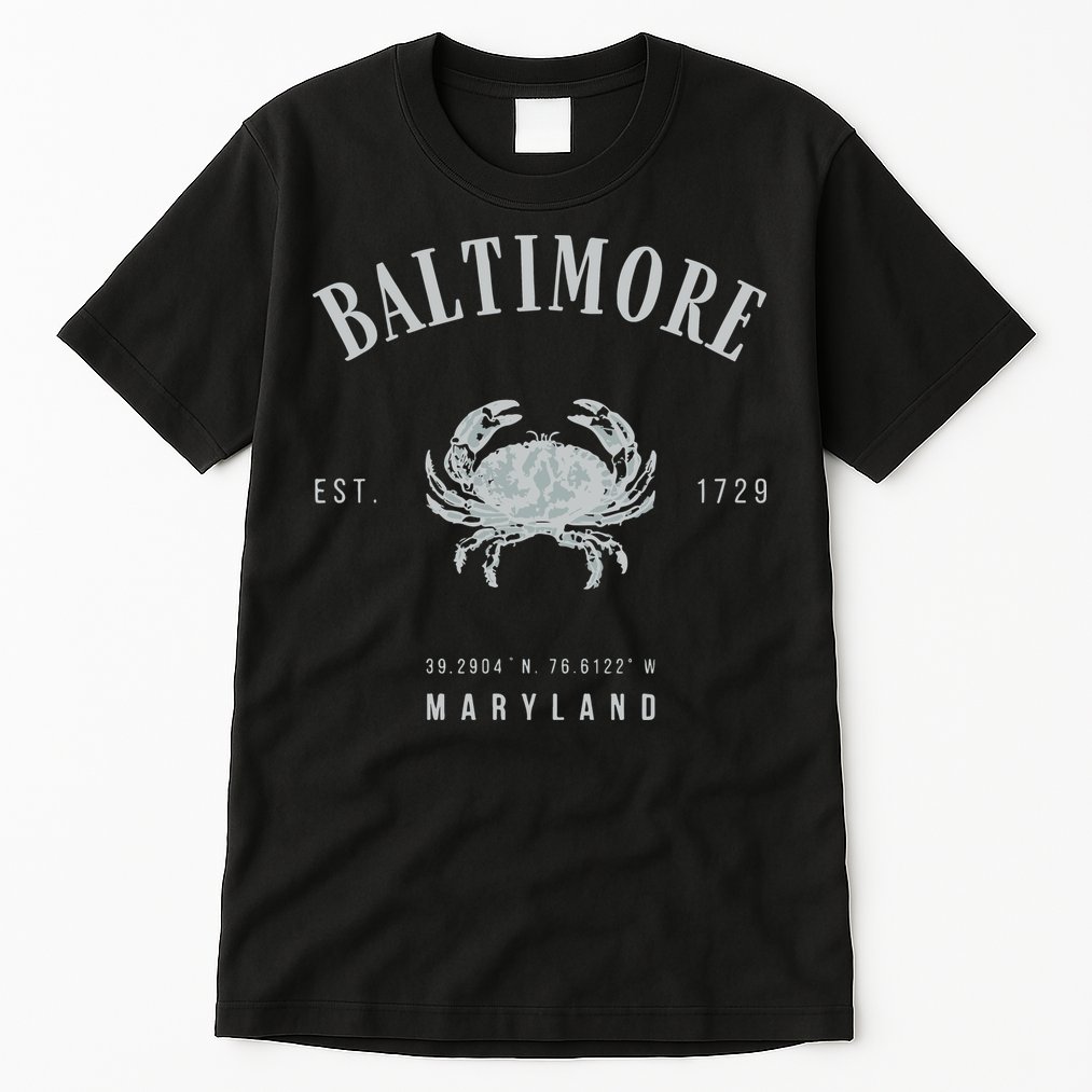 Baltimore Maryland Tall T-Shirt