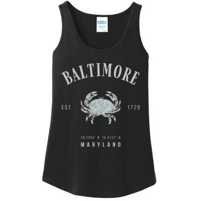 Baltimore Maryland Ladies Essential Tank