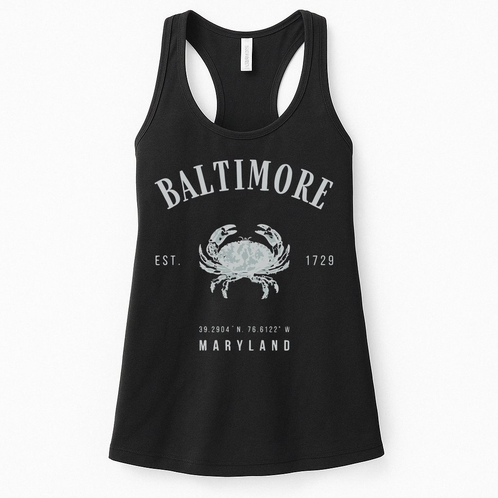 Baltimore Maryland Womens Tank Top