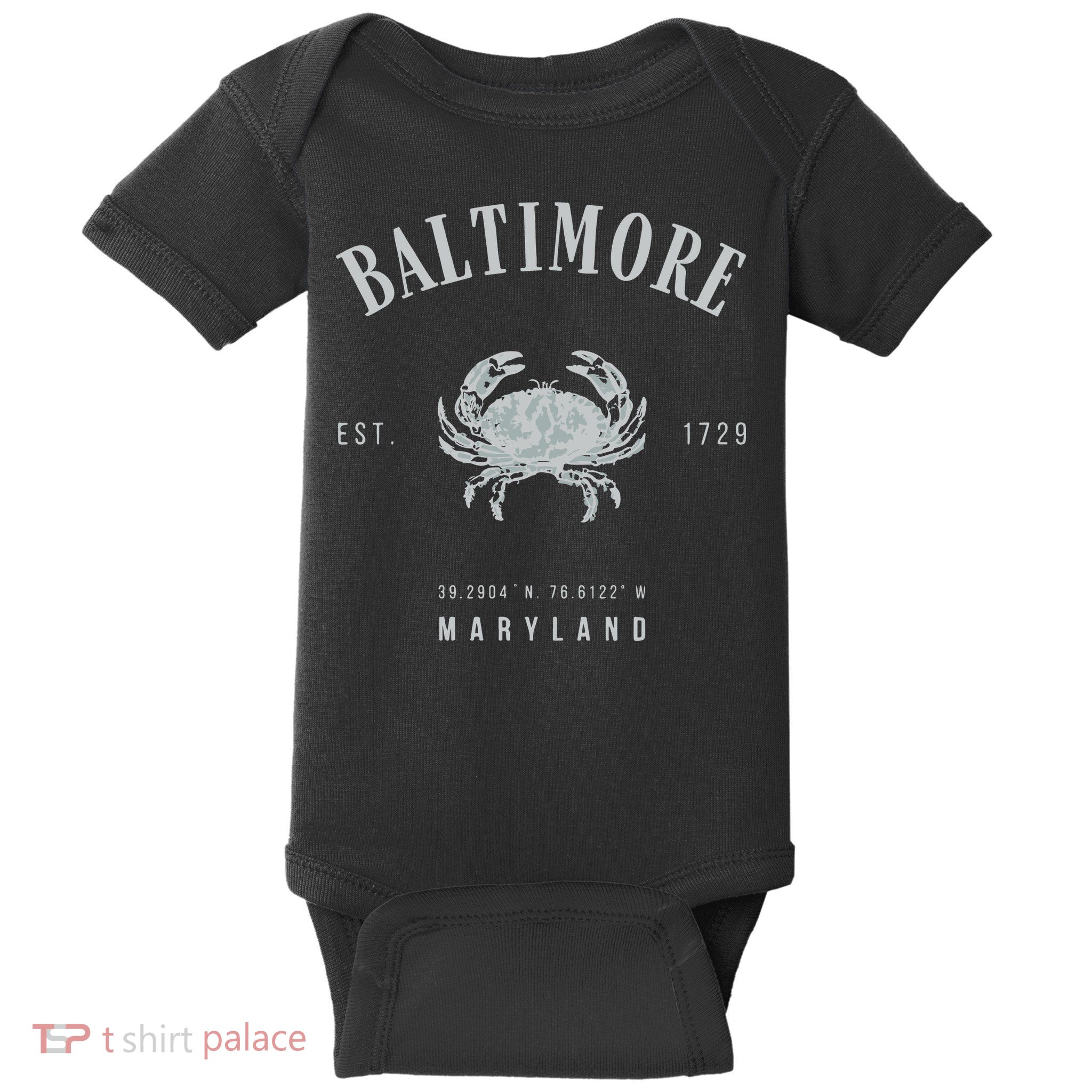 Baltimore Maryland Baby Bodysuit