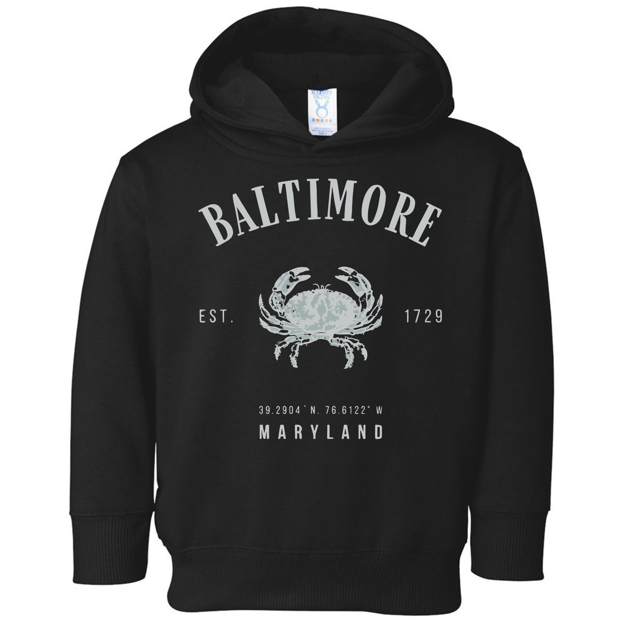 Baltimore Maryland Toddler Hoodie