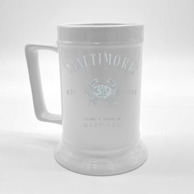 Baltimore Maryland Beer Stein