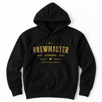 Brew Master Beer Brewing Homebrew Gift For Brewer Brewmaster Hoodie