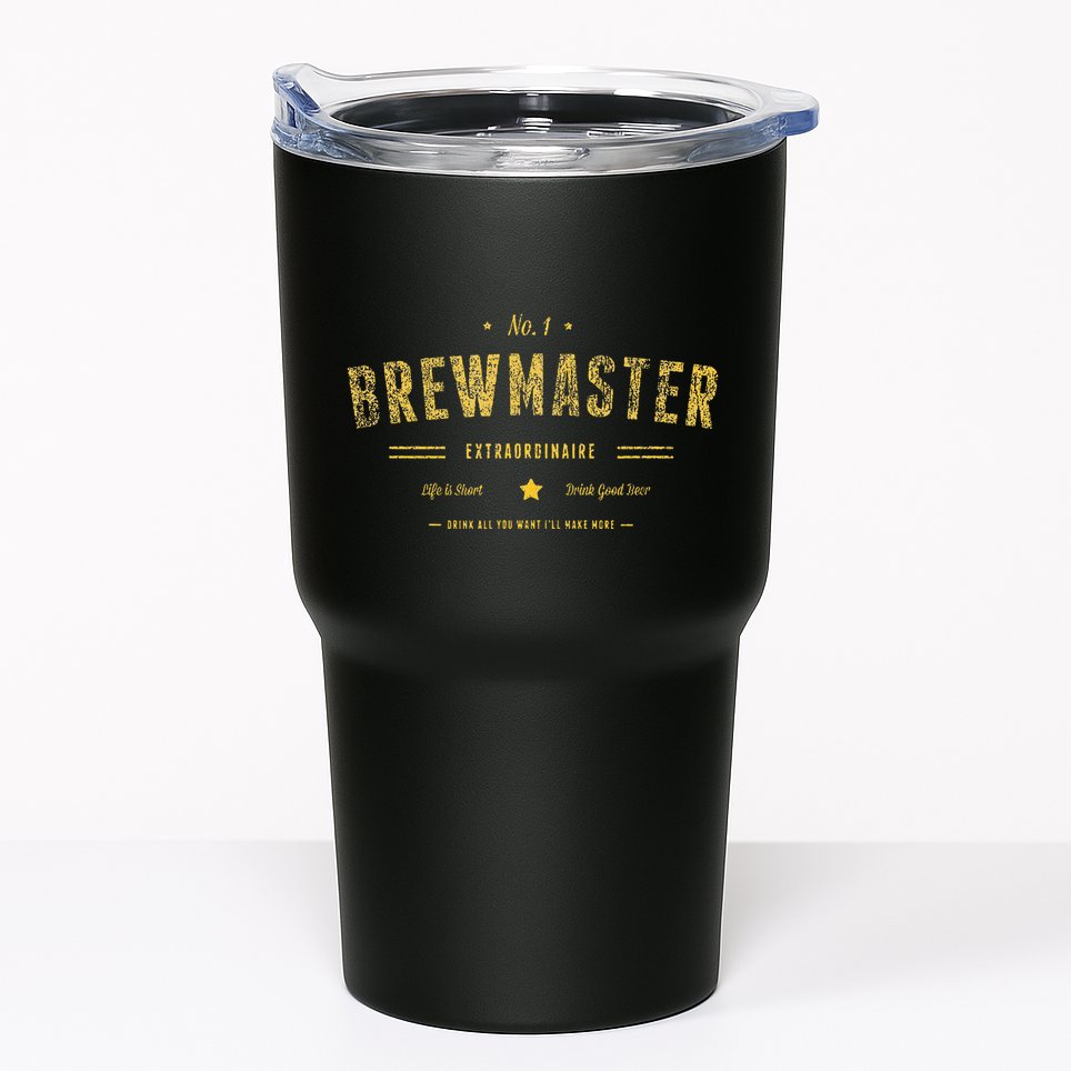 Brew Master Beer Brewing Homebrew Gift For Brewer Brewmaster Tumbler