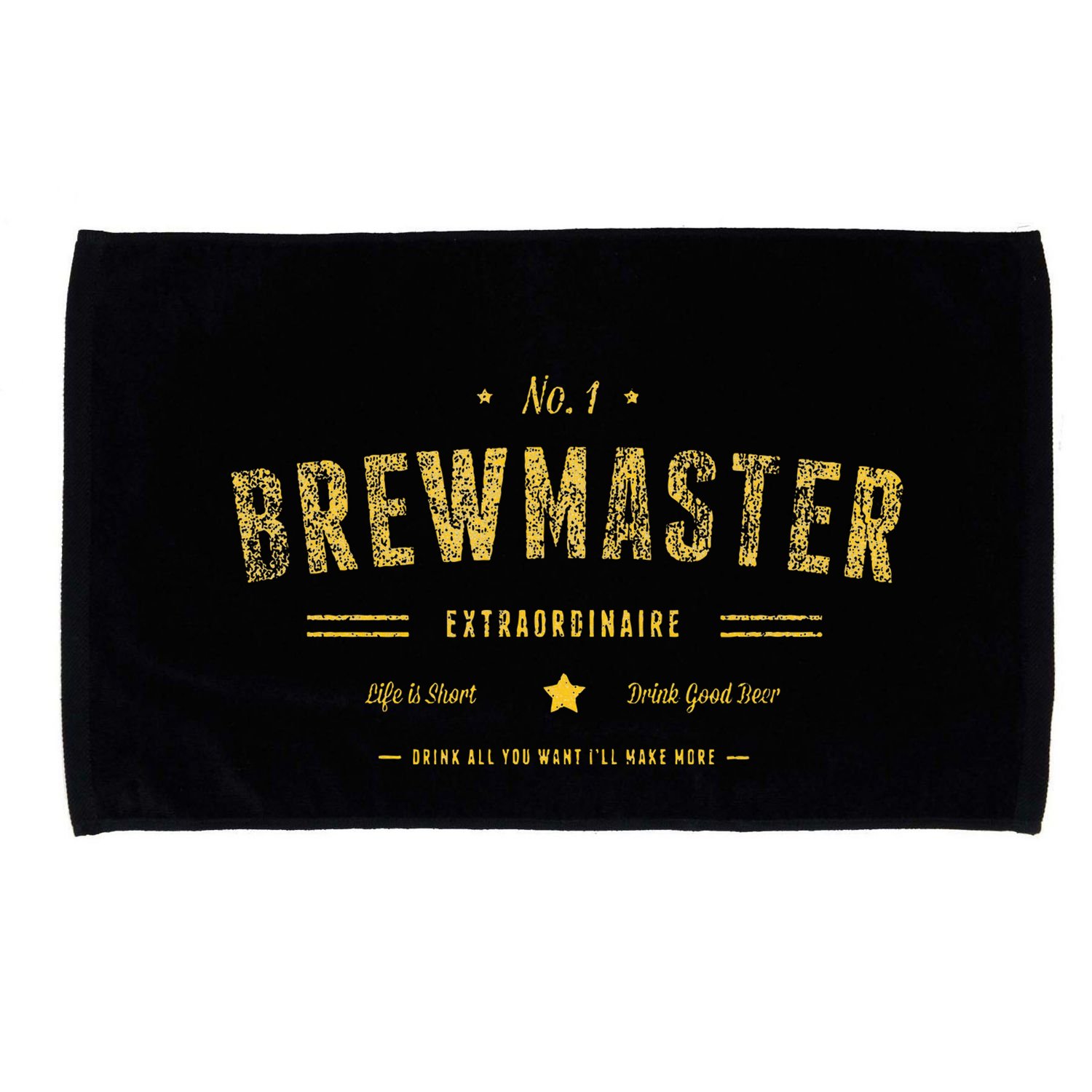 Brew Master Beer Brewing Homebrew Gift For Brewer Brewmaster Microfiber Hand Towel
