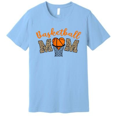 Basketball Mom Basketball Proud Mom Game Day Outfit Gift Premium T-Shirt