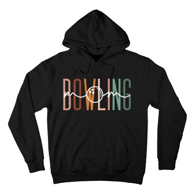 Bowling Mom Bowling Mama Cute Mom Life Bowling Hoodie