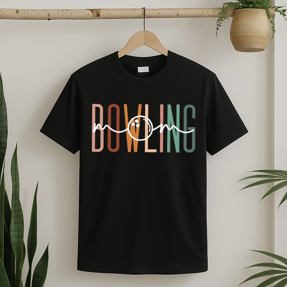 Bowling Mom Bowling Mama Cute Mom Life Bowling T-Shirt