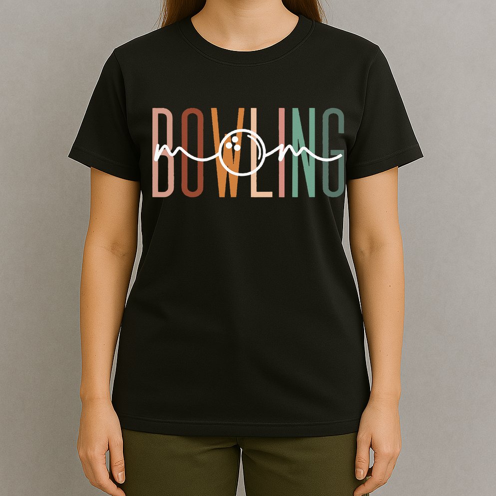 Bowling Mom Bowling Mama Cute Mom Life Bowling T-Shirt