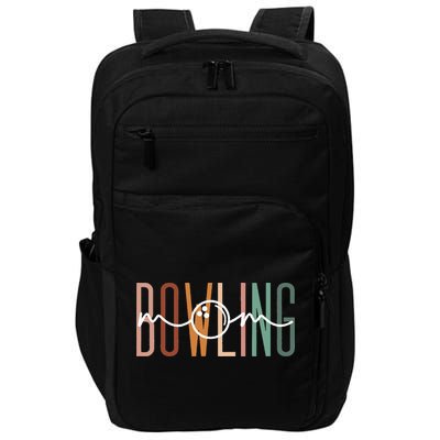 Bowling Mom Bowling Mama Cute Mom Life Bowling Impact Tech Backpack