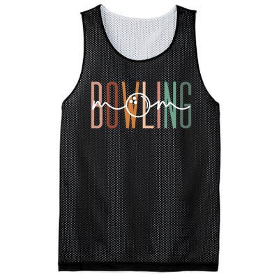 Bowling Mom Bowling Mama Cute Mom Life Bowling Mesh Reversible Basketball Jersey Tank