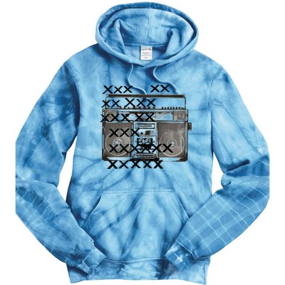 Bass Masters Boombox Tie Dye Hoodie