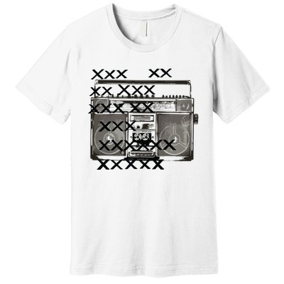 Bass Masters Boombox Premium T-Shirt