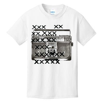 Bass Masters Boombox Kids T-Shirt